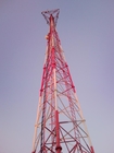 ISO 1461 Toren van het de Telecommunicatiestaal van ASTM A123 HDG de Tubulaire