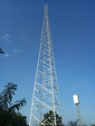 Legged Zelfstandig Communicatie vier Toren Hoekig Staal voor Telecommunicatie
