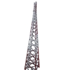 Q420 Toren 4 van het Telecommunicatiestaal Gegalvaniseerde Benen Hoekige Hete Onderdompeling en Toebehoren