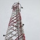 Hoekig 100M Gsm Antenna Tower Mast en van de Steunenluchtvaart Obstakellicht