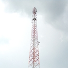 Hoekig 100M Gsm Antenna Tower Mast en van de Steunenluchtvaart Obstakellicht