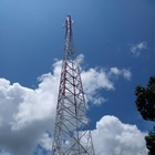 60m de Hete Ondergedompelde Gegalvaniseerde Toren Q345 van het Telecommunicatiestaal
