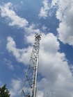 De tubulaire Toren Hete Onderdompeling Gegalvaniseerde Q355 van het Telecommunicatiestaal