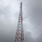 4 Legged Toren van het de Telecommunicatiestaal van het Plaatsproject met Steun