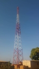 4 Gegalvaniseerde het Staaltoren van de been Hoekige 90meters Telecommunicatie