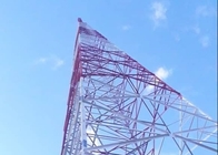 110KV de Toren van de antennetelecommunicatie galvaniseerde de Hoekige Structuur van de Staalradar