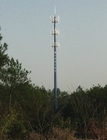 Telecommunicatiegsm Monopole Toren van het Antennestaal met Gegalvaniseerd