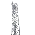 Tubulaire Toren van het hete Onderdompelings de Gegalvaniseerde Staal voor Telecommunicatie
