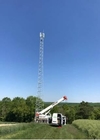 Telecommunicatie 3 Legged Tubulaire Staal van Glavanzied van de Toren Hete Onderdompeling