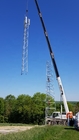 Telecommunicatie 3 Legged Tubulaire Staal van Glavanzied van de Toren Hete Onderdompeling