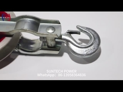 SHT-aardingsdraadstrengbloks / 20KN gietijzeren strengbloks