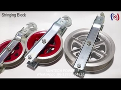 Vergrendeling van draadkabel trekkraan geleider stringblokken