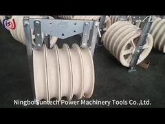 660mm Nylone Schoven Proefwire rope condutor die Katrolblok vastbinden