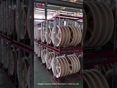 822 mm MC nylon draadgeleider katrolblokken rijgen