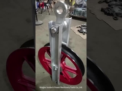 Enige Nylon Wielleider Pulley Stringing Blocks voor Transmissielijn