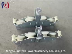 Optische glasvezelkabel katrolblok 10KN OPGW kwadrantblok gecombineerd type SHZHD10