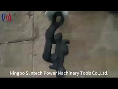 Parallel jaw type zelf grijpende aarddraadklem 16KN Voor transmissielijn