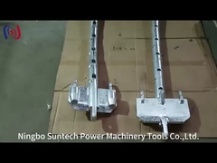 Lenkleiders voor de overbrengingslijnen van de loophoofdplaten voor de strijkknoopblokken