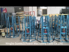 50KN Afneembare stalen draad touw Mechanische kabel Drum Reel Stand om draad vrij te geven