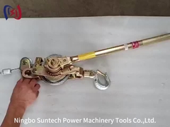 Niet-geleidende FRP-handhaakketenophefmachine voor het gebruik op een lijn