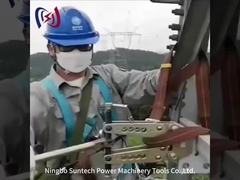 ISO JQJ Hoekstaalsnipper Ondergrondse kabeltrekgereedschappen