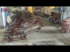 4 bundel overhead power line aluminium legering luchttrolley