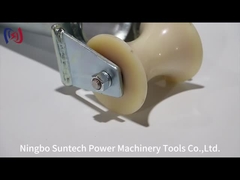 200 mm stalen belmonden zware kabelrollers voor de ingang van buizen