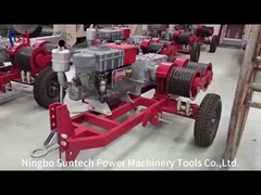 Zware 5T Capaciteit Dubbele Trommel Lier Voor Gelijktijdige Hef- en Trekbewerkingen​