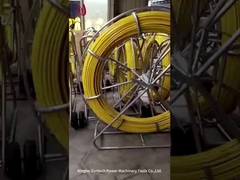 Energie-techniek Glasvezel Kabel Duct Rodder 13mm Traceerbaar