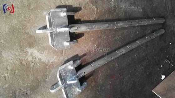 kwaliteit  Professional Head Boards for Three Bundle Conductors with 100-180KN Rated Load, Precise Triangular Geometry, and Corrosion-Resistant Aluminum Alloy fabriek