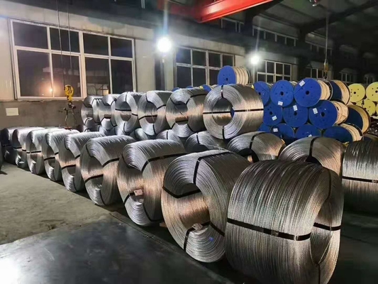 de Naakte Gegalvaniseerde Bundel Guy Wire For Overhead 3/8 van 1 x 7 EHS“