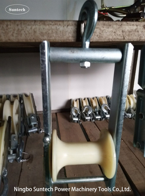 Naylon-rolluikenkabelgeleider-stringblokken 5 KN gegalvaniseerd frame