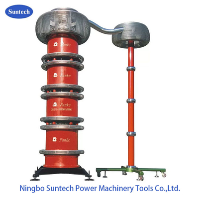 Verticaal wisselstroomresonanttestsysteem wisselstroomhogspanningsmeter met variabele frequentie