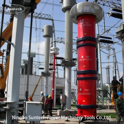 30-300 Hz frequentie Hoogspanningsresonantie-testsysteem met variabele frequentie-energieleveringsbron