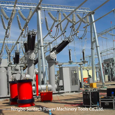 30-300 Hz frequentie Hoogspanningsresonantie-testsysteem met variabele frequentie-energieleveringsbron