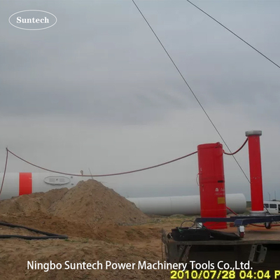 Draagbaar wisselstroomresonanttestsysteem voor 132KV GIS-test met 60 minuten werkcyclus