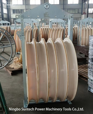 Gebundelde aluminium geleider katrolblok voor 220KV-transmissielijn