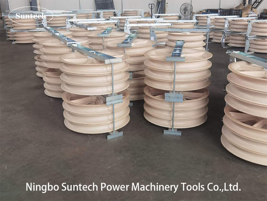 822mm Grote Diameter Gebundelde Leider Stringing Pulley Block