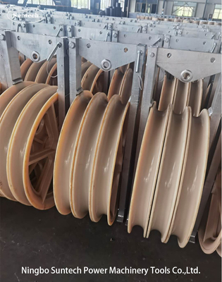 822mm Grote Diameter Gebundelde Leider Stringing Pulley Block