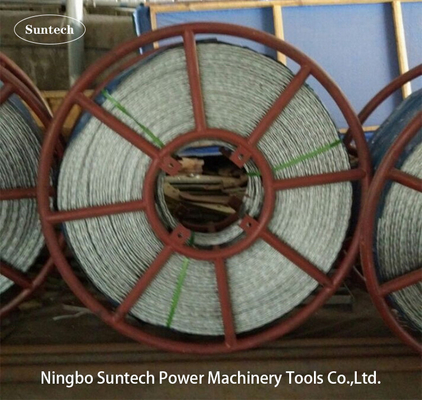 Zeshoek 18mm Gegalvaniseerde Staal Antidraai Proefwire rope with 12 Bundels