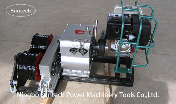 SQY5C dubbele van de de Kabelkruk van de Trommeldieselmotor Trekker 5 Ton In Power Construction