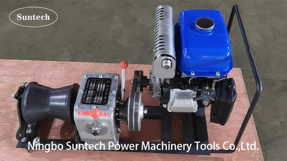 3 Ton Pulling Hoist Cable Winch-Trekkers Kleine Grootte met Yamaha-Benzinemotor