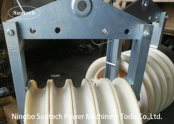 1040x125mm 50KN bovenleiding katrolblokken rijgen