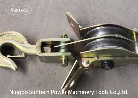 Twee de Open van het de Katrolblok 30kN van de Typehaak Leider Stringing Tools