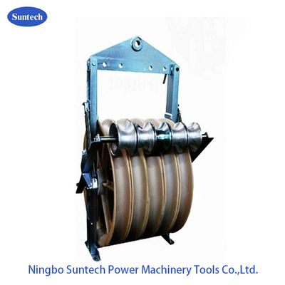 Bouwwerk Stringing Power Conductor Cable Pulley Block
