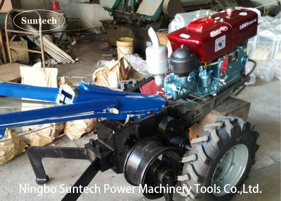 Dubbele Trommel Compacte 15HP Elektrokabel die Tractorkruk trekken