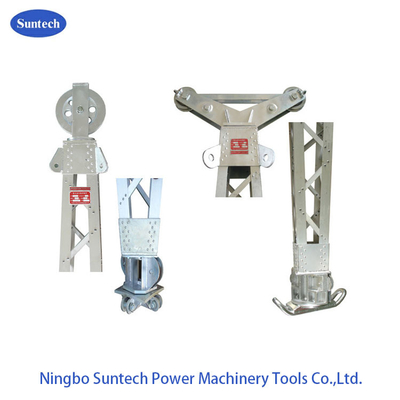 Aluminiumlegering Elektrogin pole tower erection tools