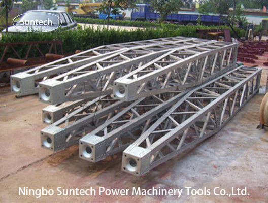 Aluminiumlegering Elektrogin pole tower erection tools