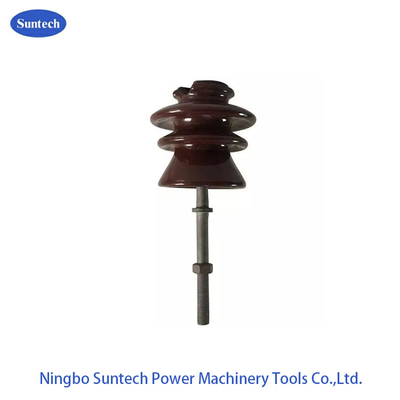 Verglaasd Pin High Voltage Porcelain Insulators 11KV P - 11 - Y