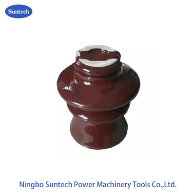 Verglaasd Pin High Voltage Porcelain Insulators 11KV P - 11 - Y